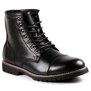 Metrocharm MC301 Black Men's Lace Up Oxford Boot